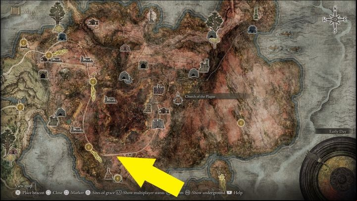 The fifth version of the boss is in Caelid, more specifically near the Caelid Highway South - Elden Ring: How to beat Nights Cavalry? - Limgrave - Elden Ring Guide