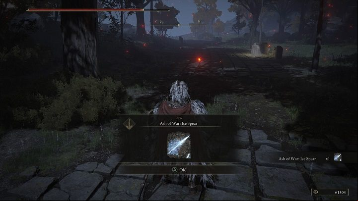 For defeating the boss version in Caelid you will receive Ash of War: Poison Flight Mist, and 8500 Runes - Elden Ring: How to beat Nights Cavalry? - Limgrave - Elden Ring Guide