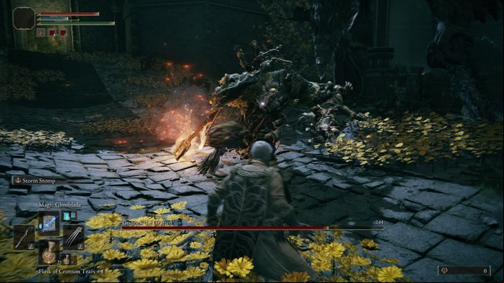 Also, watch out for an attack signalized by Godrick dragging his weapon on the ground - Elden Ring: How to beat Godrick the Grafted? - Stormhill - Elden Ring Guide