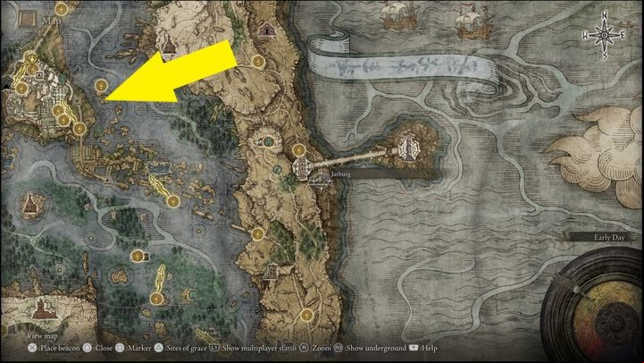You will encounter a variant of the boss for the first time in Liurnia of the Lakes, more precisely next to the Gate Town North site of grace - Elden Ring: How to beat Deathbird? - Stormhill - Elden Ring Guide