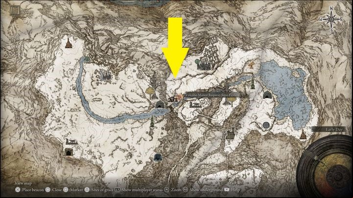 The third version of the boss is located on the Mountaintops of the Giants , to the west of Castle Sol - Elden Ring: How to beat Deathbird? - Stormhill - Elden Ring Guide