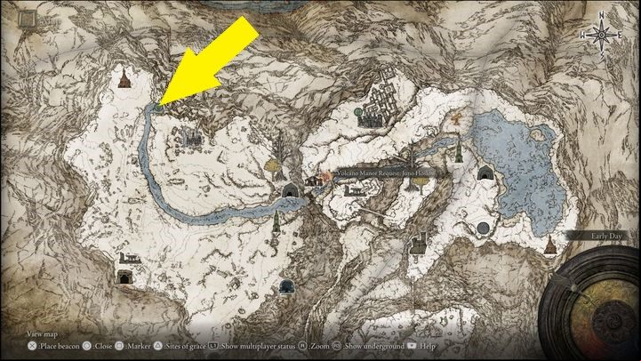 The fourth and last version of the boss is in the Consecrated Snowfield, by the frozen lake - Elden Ring: How to beat Deathbird? - Stormhill - Elden Ring Guide