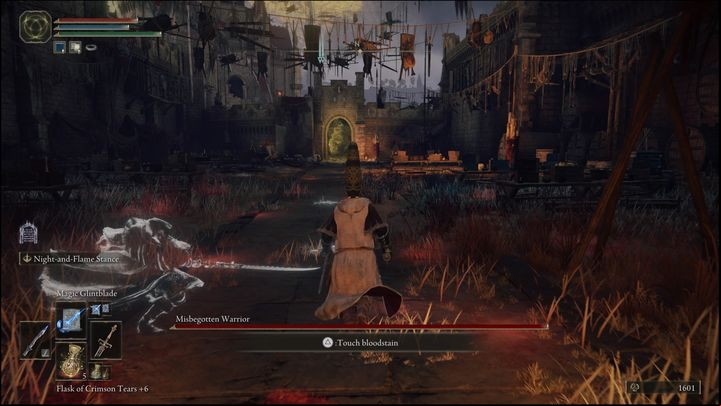 The second version of the boss is in Caelid - Elden Ring: How to beat Leonine Misbegotten? - Weeping Peninsula - Elden Ring Guide