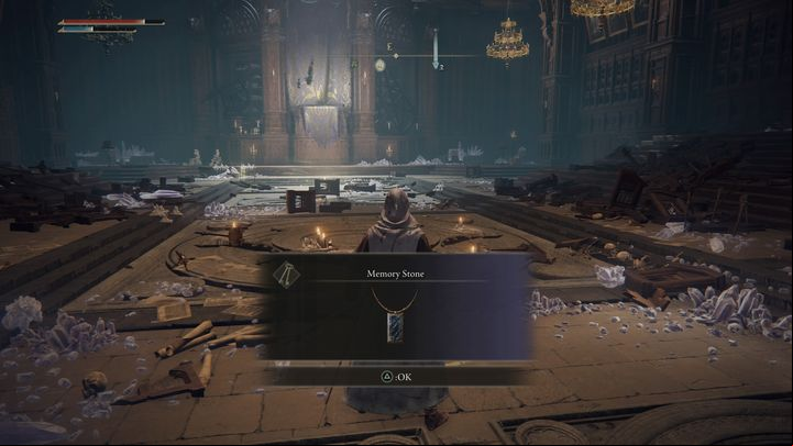 Defeating Red Wolf of Radagon rewards you with 14,000 Runes and a Memory Stone that increases the number of slots for sorceries/incantations - Elden Ring: How to beat Red Wolf of Radagon? - Liurnia of the Lakes - Elden Ring Guide