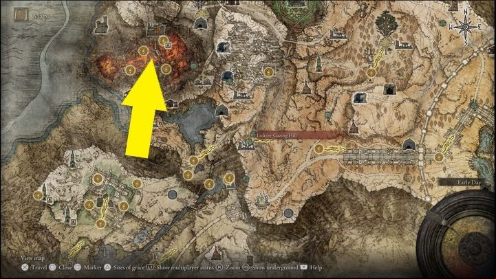 The fourth version of the boss is in the Volcano Manor - Elden Ring: How to beat Magma Wyrm Makar? - Liurnia of the Lakes - Elden Ring Guide