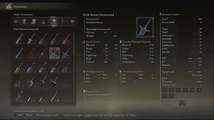 Weapon Type: Greatsword - Elden Ring: List off all Legendary Armaments - Trophy Guide - Elden Ring Guide