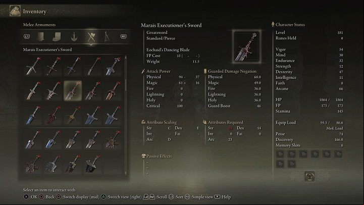 Weapon Type: Greatsword - Elden Ring: List off all Legendary Armaments - Trophy Guide - Elden Ring Guide