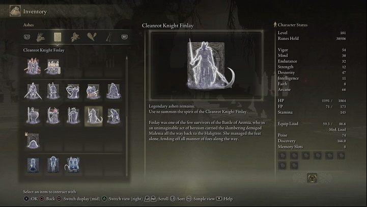 Redmane Knight Ogha's ashes are located in Elphael, Brace of the Haligtree - Elden Ring: List off all Legendary Ashen Remains - Trophy Guide - Elden Ring Guide