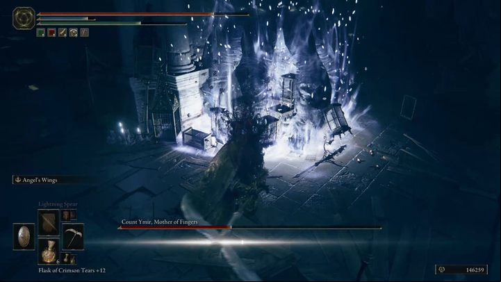 Once you eliminate the fingers and get close to Ymir, the Count will be almost defenseless - Shadow of the Erdtree: How to defeat the boss Count Ymir, Mother of Fingers? - Side bosses - Elden Ring Guide