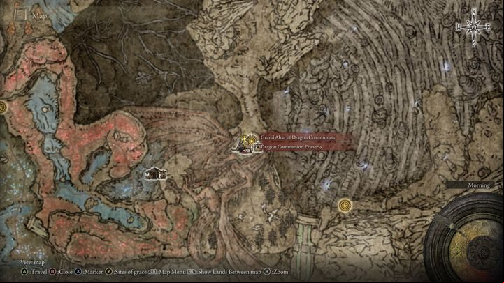 Dragon Communion Priestess Florissax is located at the Grand Altar of Dragon Communion Site of Grace - Shadow of the Erdtree: Dragon Communion Priestess Florissax quest walkthrough - Quests - Elden Ring Guide