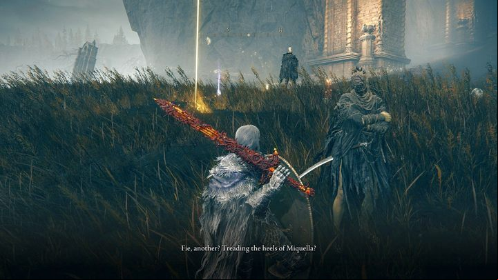 You will meet Hornsent for the first time in the Gravesite Plain area next to the Site of Grace: Tree-Path Cross - Shadow of the Erdtree: Hornsent quest walkthrough - Quests - Elden Ring Guide