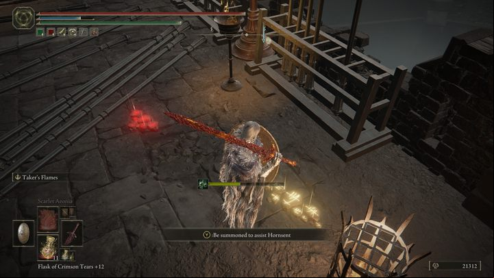After getting through the first wave of enemies in the Shadow Keep, you will finally reach the walls of the castle - Shadow of the Erdtree: Hornsent quest walkthrough - Quests - Elden Ring Guide