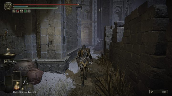 Leave the site of grace room through the exit on the right - Shadow of the Erdtree: Hornsent Grandam quest walkthrough - Quests - Elden Ring Guide