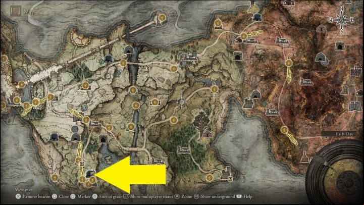 You encounter the first variant of this boss at the very beginning of the game, near the Stranded Graveyard - Elden Ring: How to beat Ulcerated Tree Spirit? - Limgrave - Elden Ring Guide