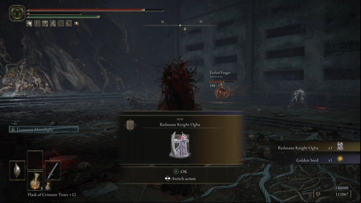 For defeating the Putrid Tree Spirit in Caelid, you will receive a Golden Seed and Spirit ashes of Redmane Knight Ogha - Elden Ring: How to beat Ulcerated Tree Spirit? - Limgrave - Elden Ring Guide