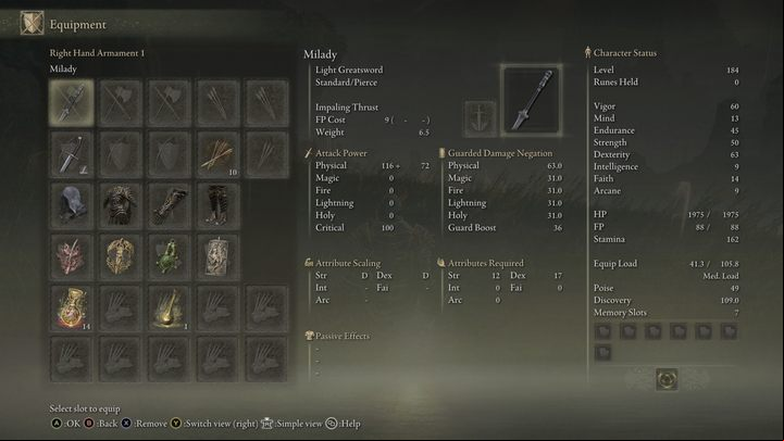 You can find this weapon on the tower in front of Castle Ensis - Shadow of the Erdtree: Best weapons - Basics - Elden Ring Guide
