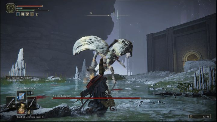 The same goes for its magic attack as well - Elden Ring: How to beat Valiant Gargoyle? - Nokron, Eternal City - Elden Ring Guide