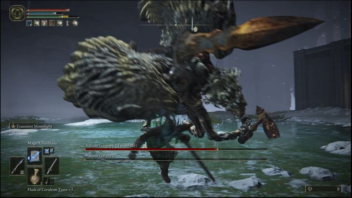 The second gargoyle's attack animations are slightly different - Elden Ring: How to beat Valiant Gargoyle? - Nokron, Eternal City - Elden Ring Guide