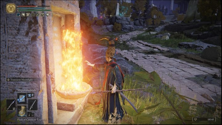 To get to the boss, you must first light all six fires - Elden Ring: How to beat Regal Ancestor Spirit? - Nokron, Eternal City - Elden Ring Guide