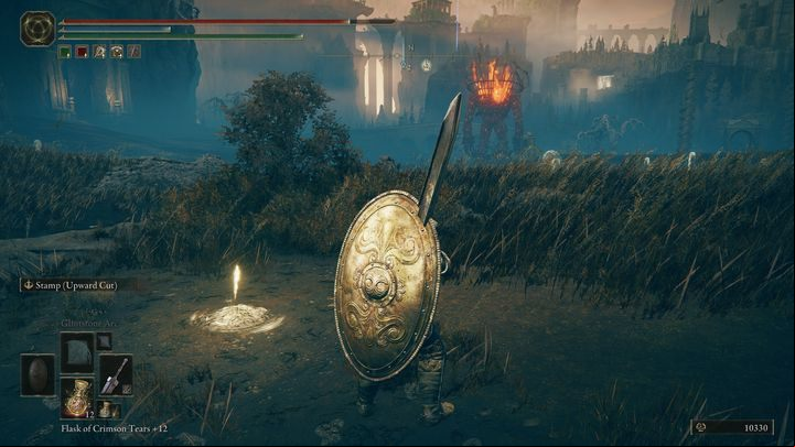 Head down and turn left from the Gravesite Plain Site of Grace - Shadow of the Erdtree: All Sites of Grace in main regions map - Secrets and Collectibles - Elden Ring Guide