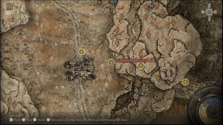 7 - Shadow of the Erdtree: All Sites of Grace in main regions map - Secrets and Collectibles - Elden Ring Guide