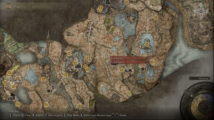 14 - Shadow of the Erdtree: All Sites of Grace in main regions map - Secrets and Collectibles - Elden Ring Guide