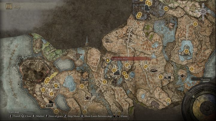 15 - Shadow of the Erdtree: All Sites of Grace in main regions map - Secrets and Collectibles - Elden Ring Guide