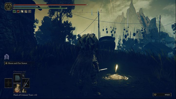 When you go to the Moorth Ruins, on the right you will find the ruins of a building and a large hole in the ground - Shadow of the Erdtree: All Sites of Grace in main regions map - Secrets and Collectibles - Elden Ring Guide