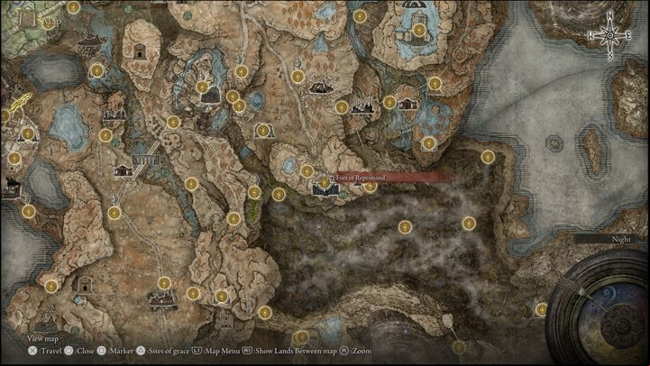 20 - Shadow of the Erdtree: All Sites of Grace in main regions map - Secrets and Collectibles - Elden Ring Guide