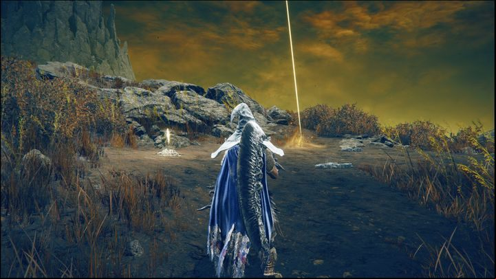 To get to this place, you must destroy a Spiritspring and use it on Torrent - it is near the dragon fight, near the Moorth Highway, South Site of Grace - Shadow of the Erdtree: All Sites of Grace in main regions map - Secrets and Collectibles - Elden Ring Guide