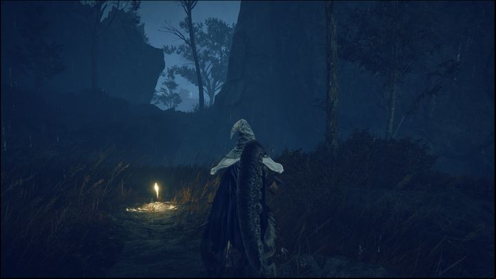 The Site of Grace is located on the edge of a narrow gorge - Shadow of the Erdtree: All Sites of Grace in main regions map - Secrets and Collectibles - Elden Ring Guide