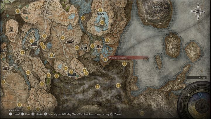 This place is located between two lakes - Shadow of the Erdtree: All Sites of Grace in main regions map - Secrets and Collectibles - Elden Ring Guide