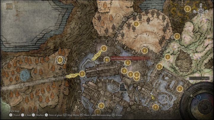 31 - Shadow of the Erdtree: All Sites of Grace in main regions map - Secrets and Collectibles - Elden Ring Guide