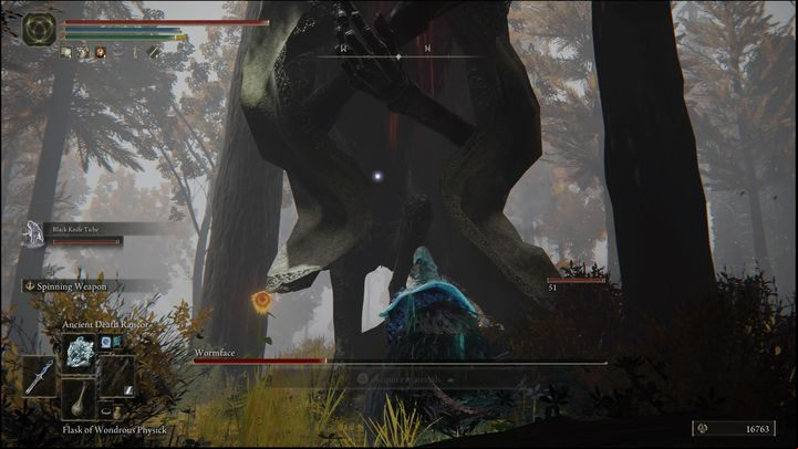 In the case of large bosses, you can often walk under their legs, preventing most of their attacks from landing - Elden Ring: Tips and tricks - bosses - Bosses - Elden Ring Guide