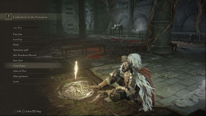 After that, you will be able to arm yourself with it while resting at a site of grace - Elden Ring: List of all Trophies / Achievements - Trophy Guide - Elden Ring Guide