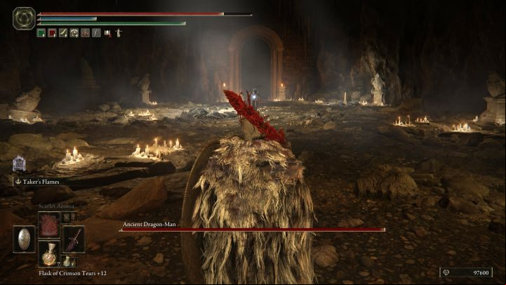 The Ancient Dragon-Man lies deep in the Dragon's Pit - Shadow of the Erdtree: Other bosses - Side bosses - Elden Ring Guide