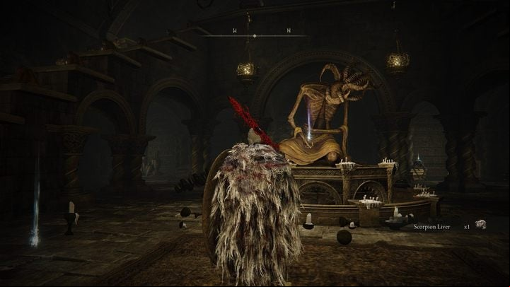 The ashes are next to the statue in one of the first chambers after entering the Belurat fortress - Shadow of the Erdtree: All Revered Spirit Ashes map - Secrets and Collectibles - Elden Ring Guide