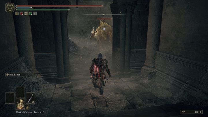 Inside the dungeon, dropped by the large Inquisitor in one of the ground floor chambers - Shadow of the Erdtree: All Revered Spirit Ashes map - Secrets and Collectibles - Elden Ring Guide