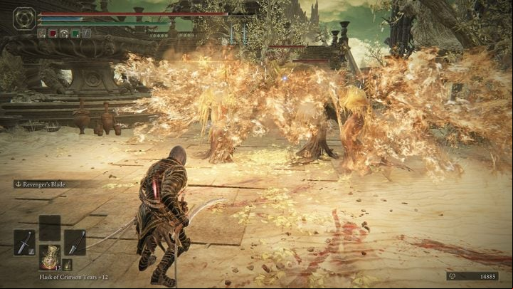 Inside the palace complex, dropped by the large enemy on the first floor - Shadow of the Erdtree: All Revered Spirit Ashes map - Secrets and Collectibles - Elden Ring Guide