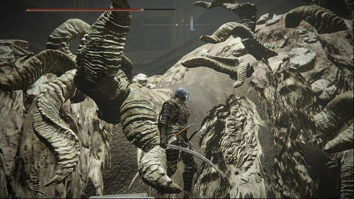 On the back of the goat statue on the ground floor - Shadow of the Erdtree: All Revered Spirit Ashes map - Secrets and Collectibles - Elden Ring Guide
