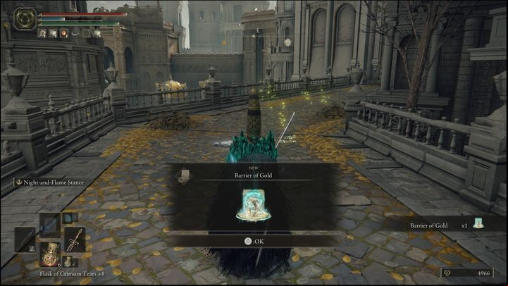 Go to the place indicated on the map - Elden Ring: Sorceries and Incantations (Leyndell) - list of all - Leyndell - Elden Ring Guide