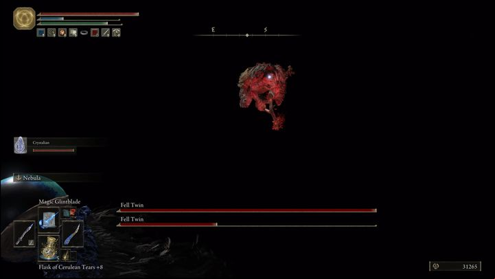 The attacks of the Twin with an axe are easy to predict - Elden Ring: How to beat Fell Twin? - Leyndell, the royal capital - Elden Ring Guide