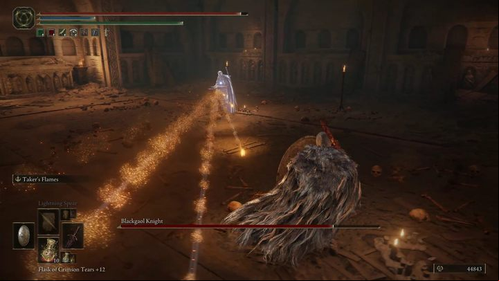If you want to practice combat, a duel with the Blackgaol Knight is a good warm-up - Shadow of the Erdtree: Where to go first? - FAQ - Elden Ring Guide