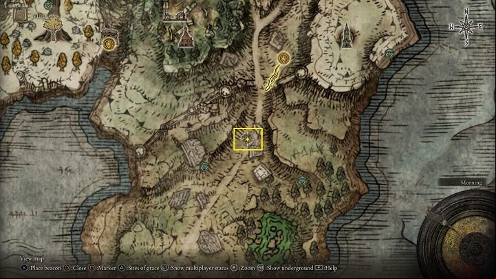 You will reach the Weeping Peninsula by going south of Lake Agheela - Elden Ring: Where to find map fragments? List - FAQ - Elden Ring Guide
