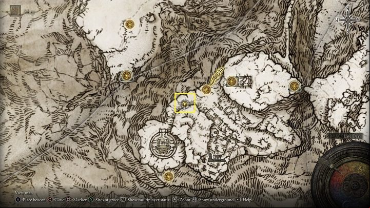 You can get to this region only after defeating Morgott in Leyndell, Royal Capital - Elden Ring: Where to find map fragments? List - FAQ - Elden Ring Guide