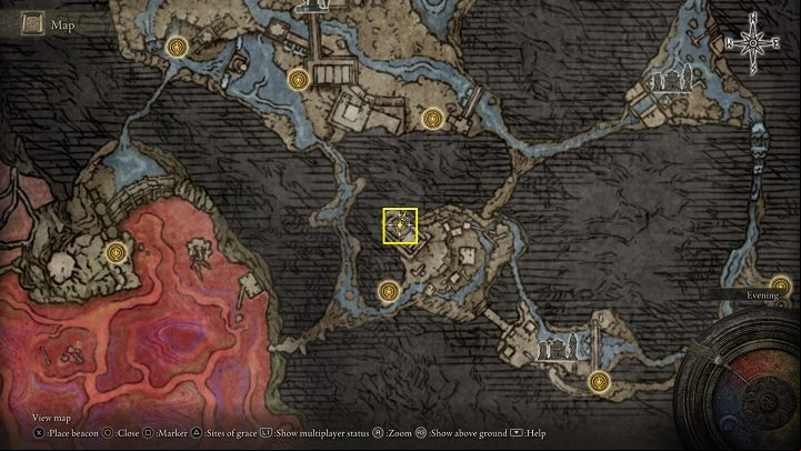 This is a place in underground, where you can go using a special elevator located in Liurnia of the Lakes - Elden Ring: Where to find map fragments? List - FAQ - Elden Ring Guide
