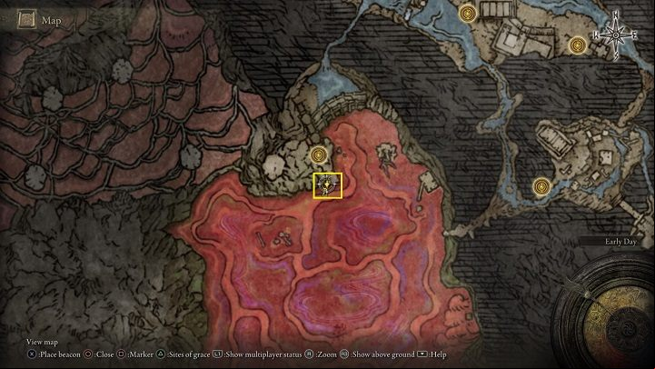 Lake of Rot is the location to which you will get after using the next two elevators, starting from Nokstella, Eternal City - Elden Ring: Where to find map fragments? List - FAQ - Elden Ring Guide