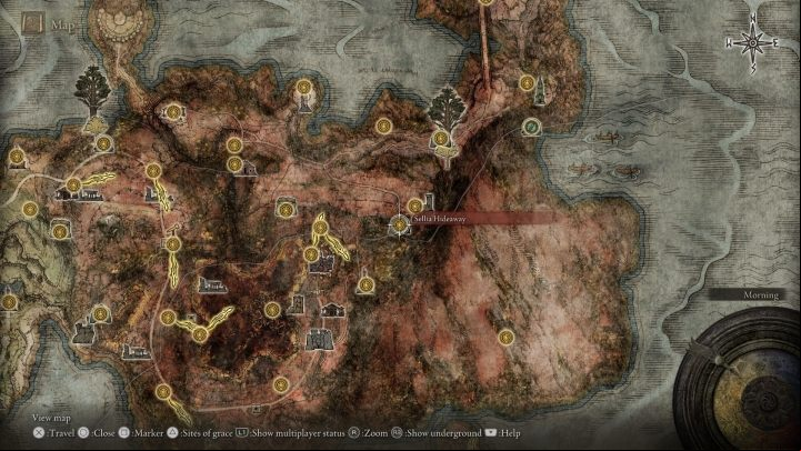 There is another hidden wall in the cave - Elden Ring: Sorceress Sellen - walkthrough - Quests - Elden Ring Guide