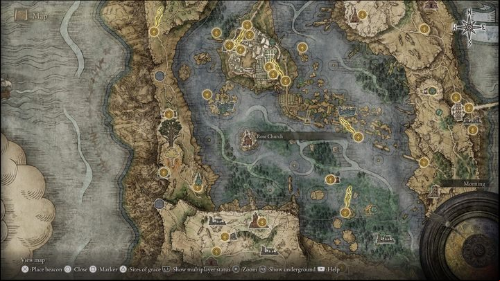 Once you are there, Varre will be waiting in front of the church entrance - Elden Ring: White Mask Varre - walkthrough - Quests - Elden Ring Guide