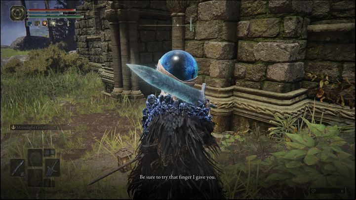 He will give you 3 Festering Bloody Fingers - Elden Ring: White Mask Varre - walkthrough - Quests - Elden Ring Guide